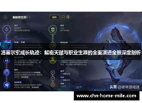 洛塞尔索成长轨迹:解密天赋与职业生涯的全面演进全景深度剖析 洛塞尔索成长轨迹:解密天赋与职业生涯的全面演进全景深度剖析